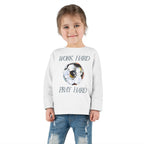 Soccer Work Hard Pray Hard - Toddler Long Sleeve