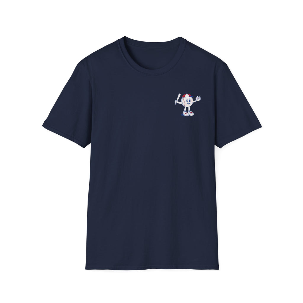 Retro Baseball Boy - Graphic Tee