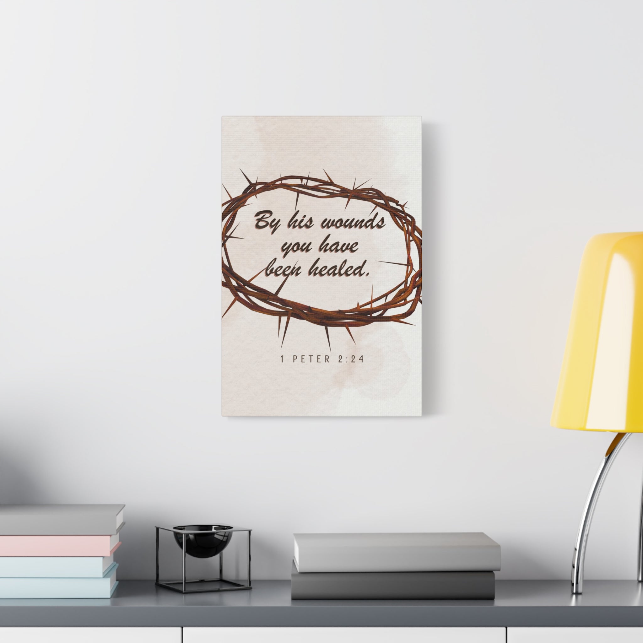 1 Peter 2:24 - Christian Wall Art