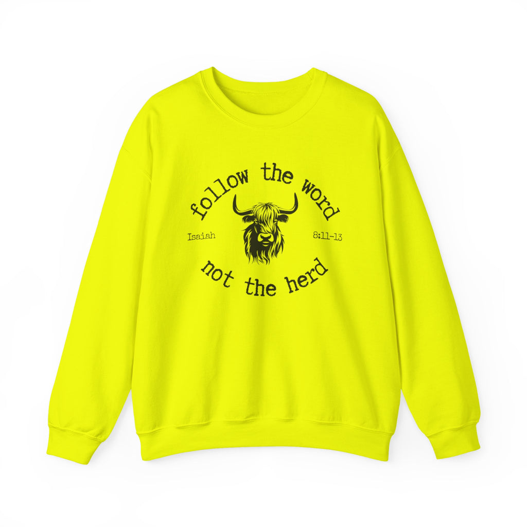 Isaiah 8:11-13 - Christian Crewneck Sweatshirt