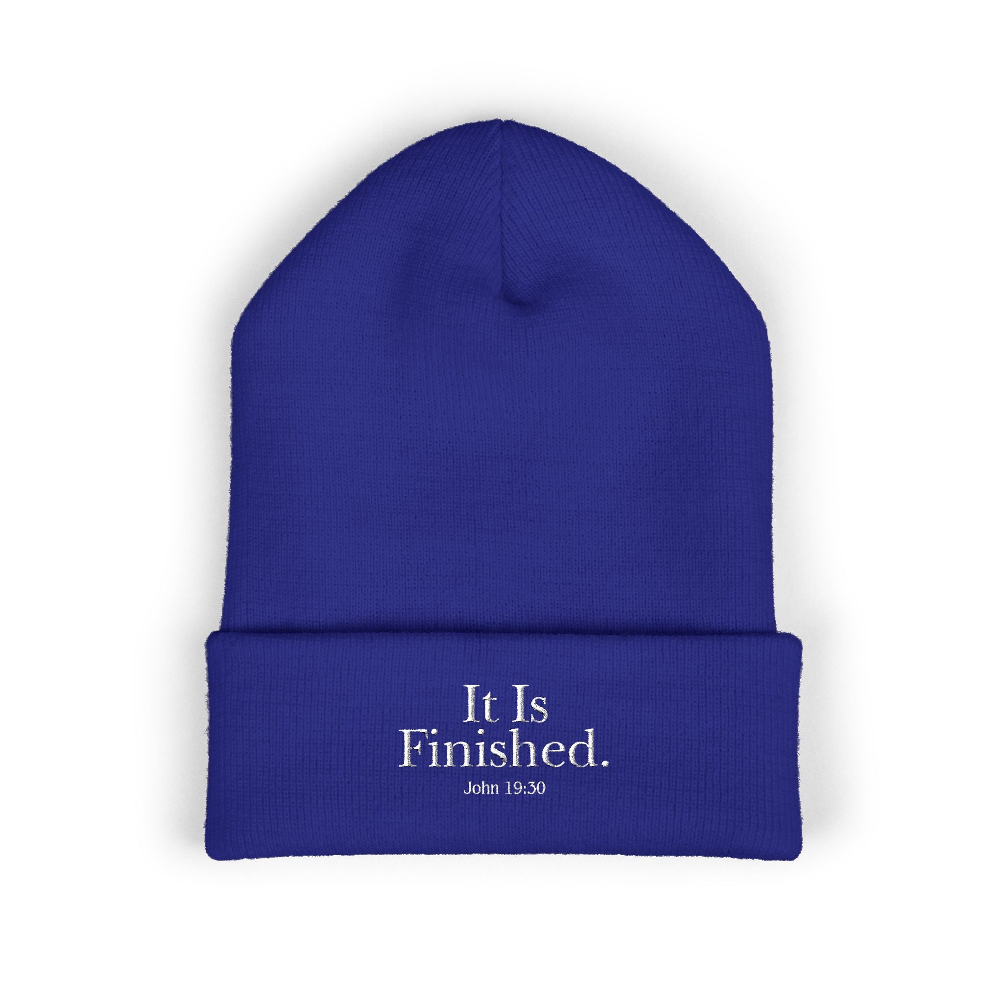 John 19:30 - Christian Beanie (Embroidered)