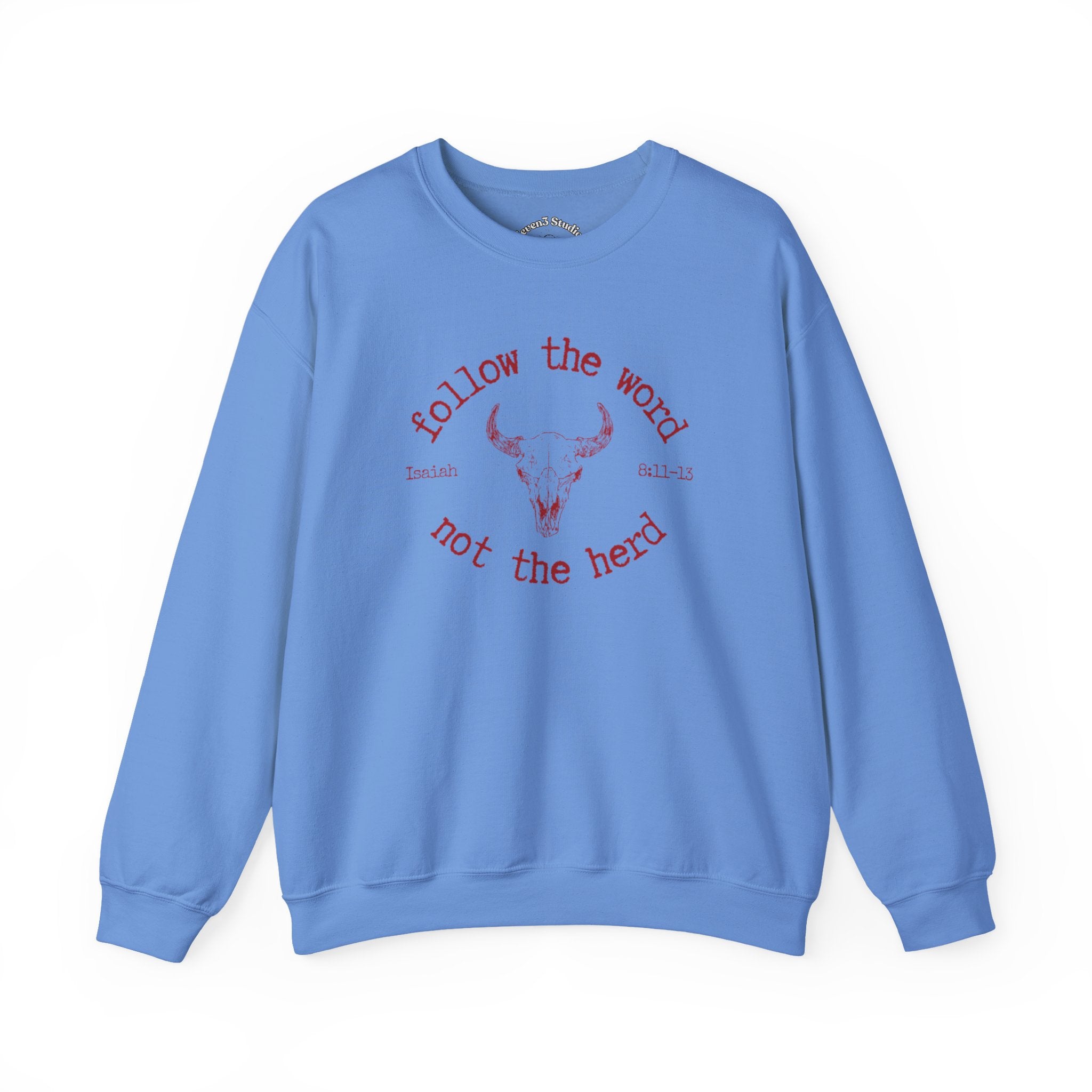 Isaiah 8:11-13 - Christian Crewneck Sweatshirt