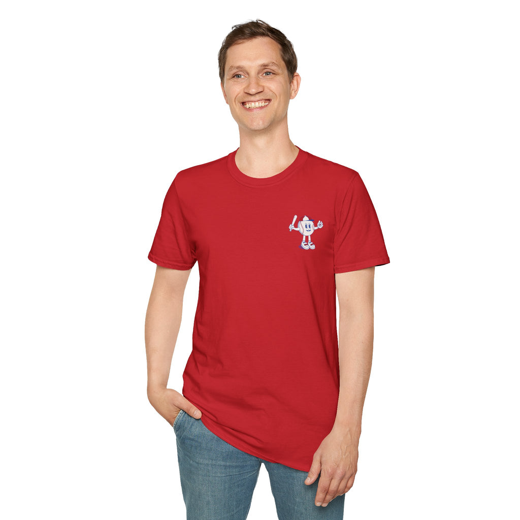 Retro Baseball Boy - Graphic Tee