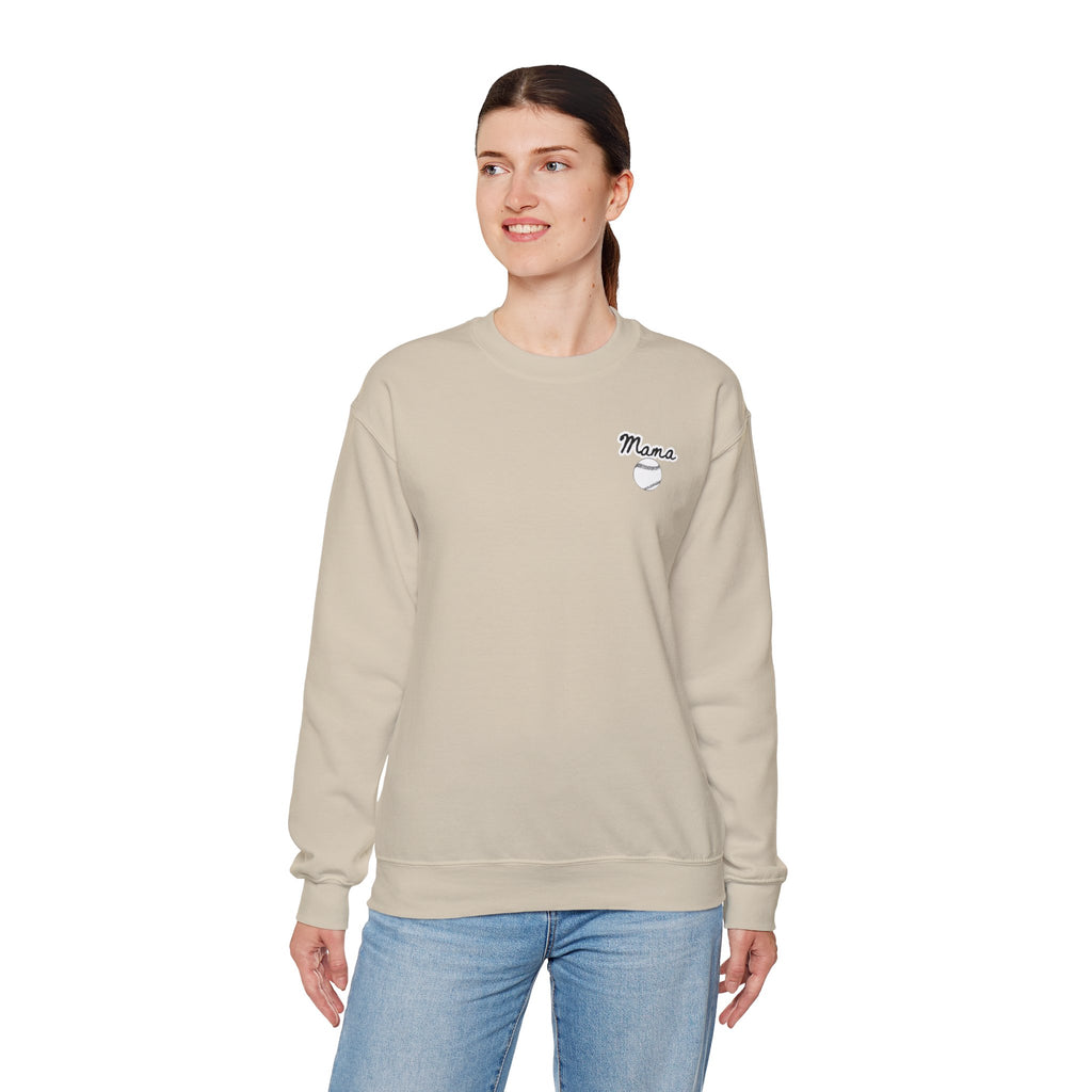 Baseball Mama - Crewneck Sweatshirt