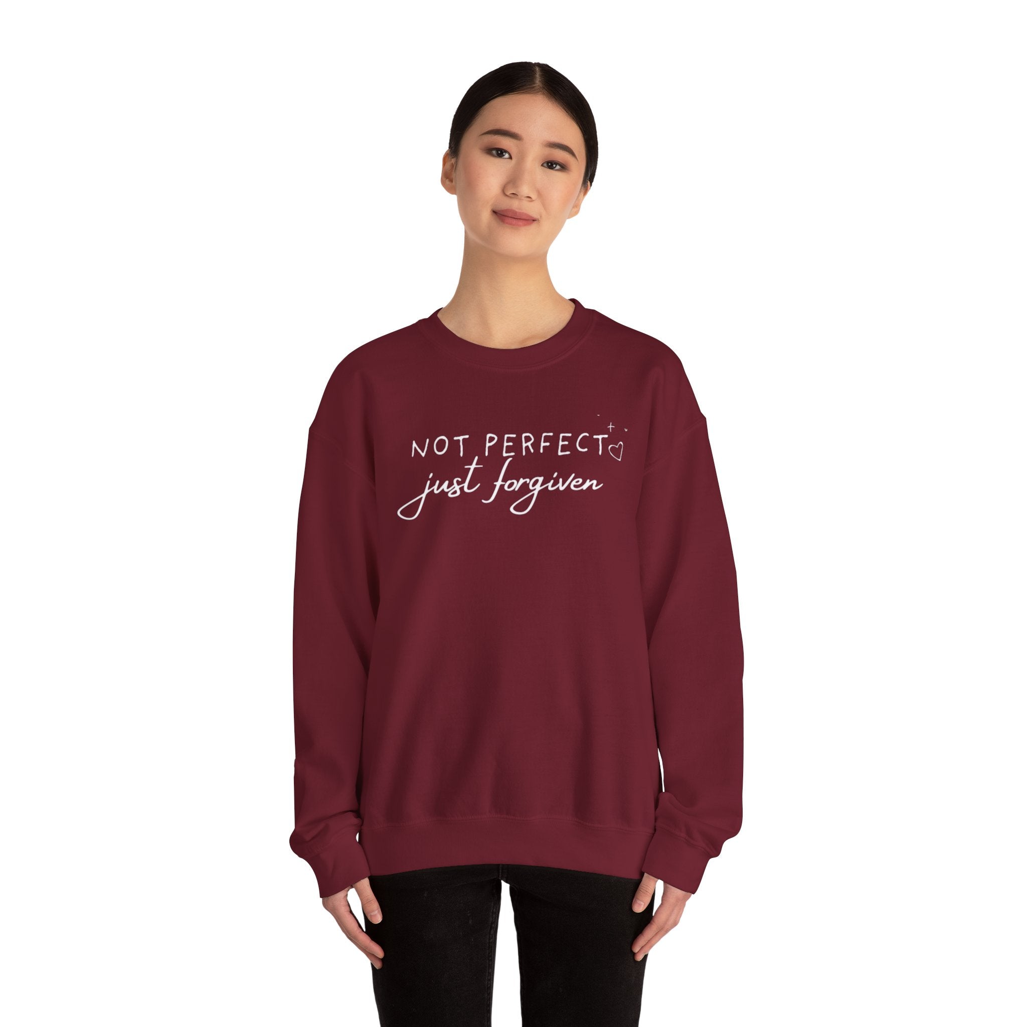 Just Forgiven - Christian Crewneck Sweatshirt