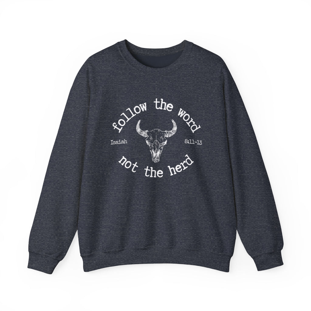 Isaiah 8:11-13 - Christian Crewneck Sweatshirt