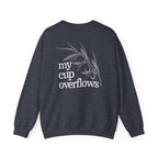 Psalm 23:5 - Christian Crewneck Sweatshirt