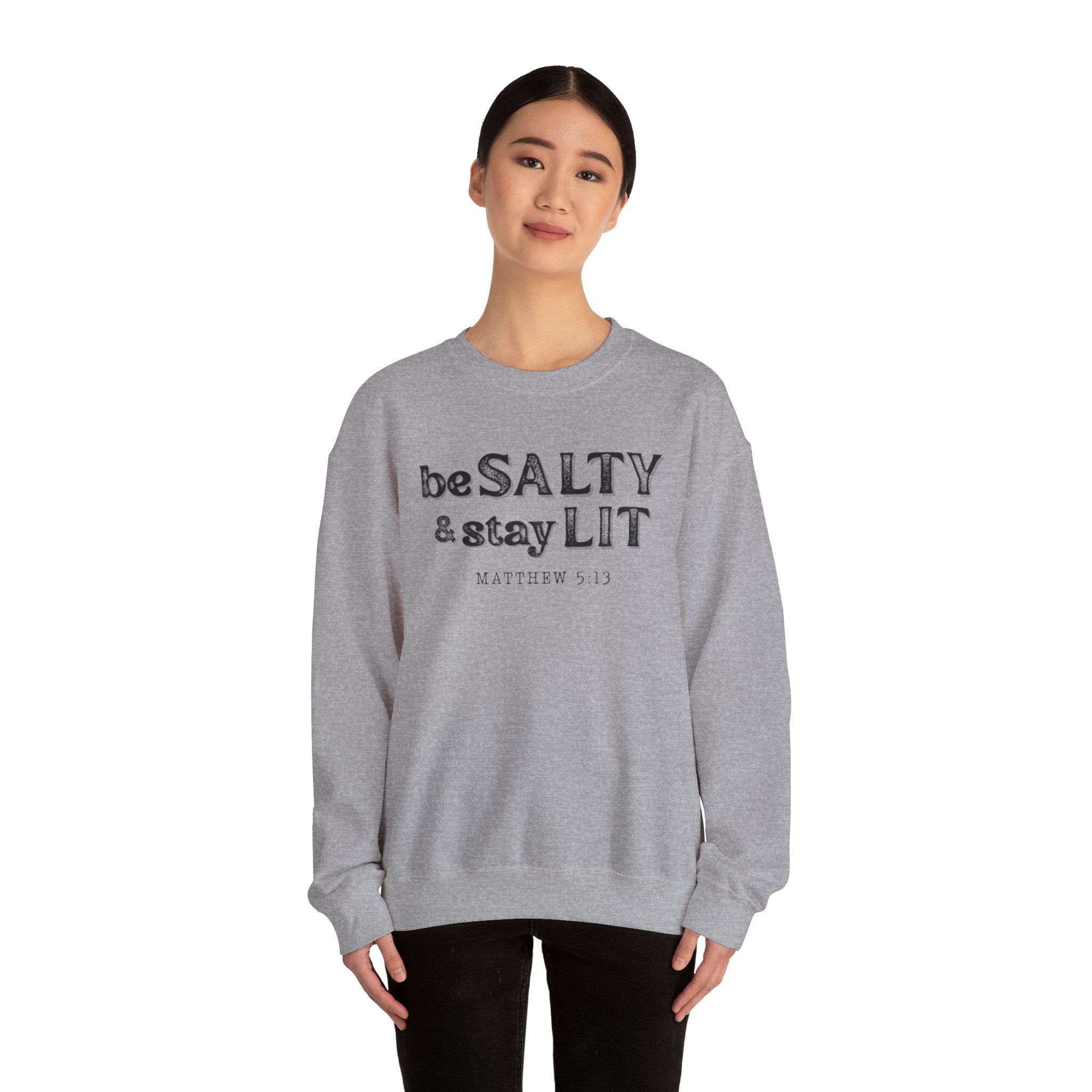 Matthew 5:13 - Christian Crewneck Sweatshirt