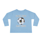Soccer Work Hard Pray Hard - Toddler Long Sleeve
