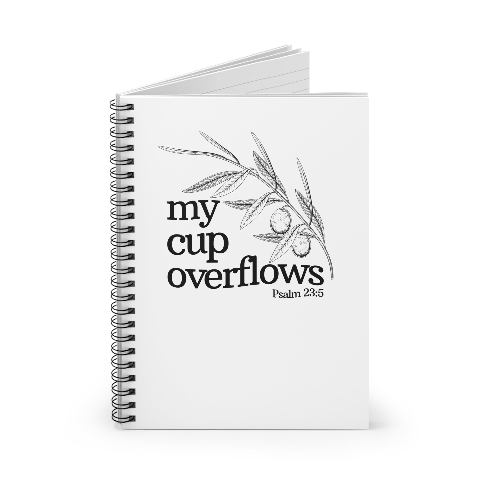 Psalm 23:5 - Christian Spiral Journal