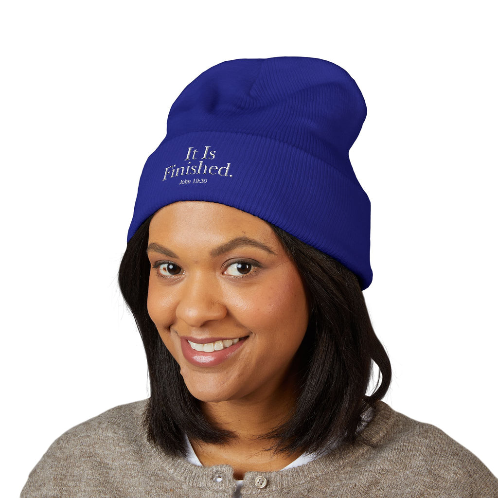 John 19:30 - Christian Beanie (Embroidered)