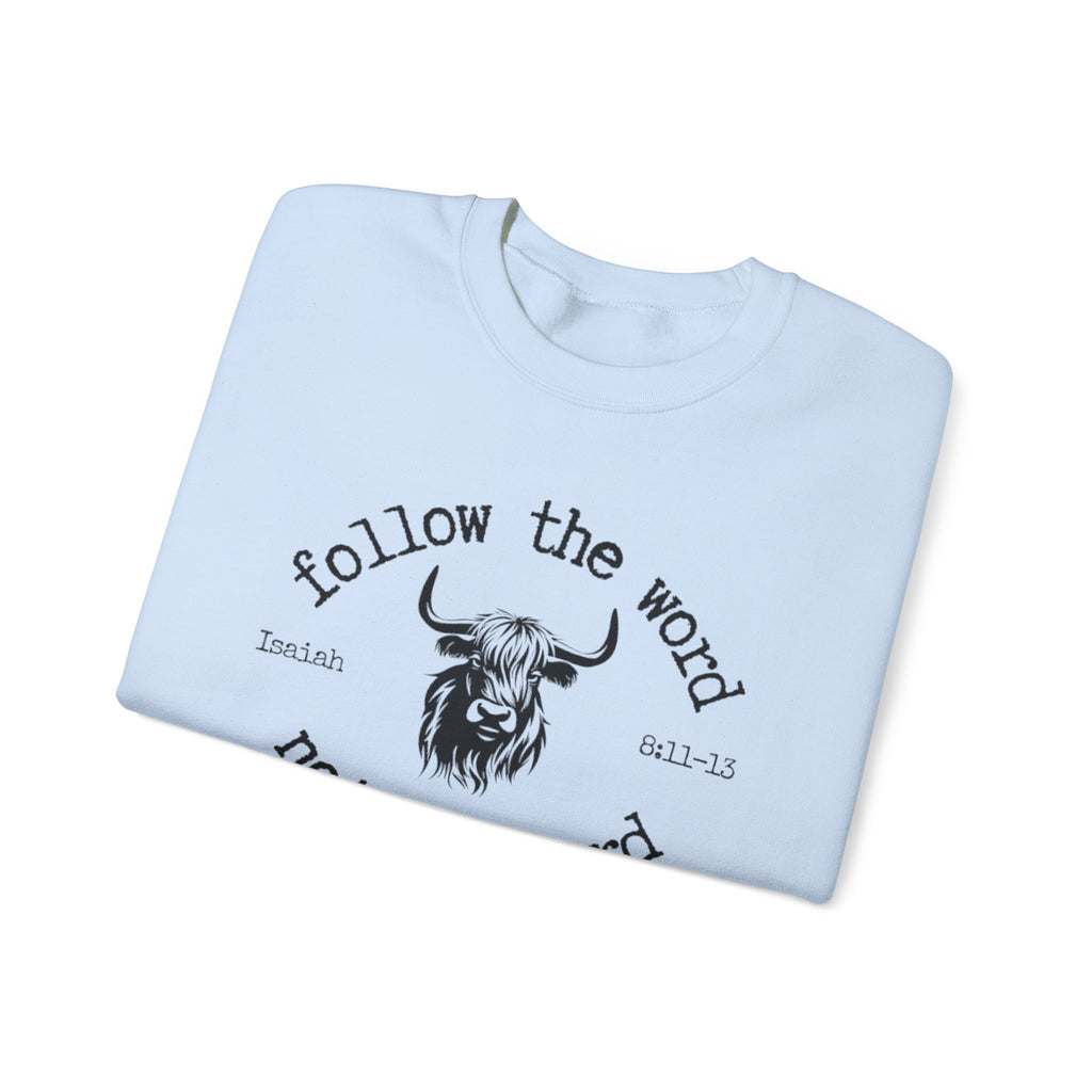 Isaiah 8:11-13 - Christian Crewneck Sweatshirt