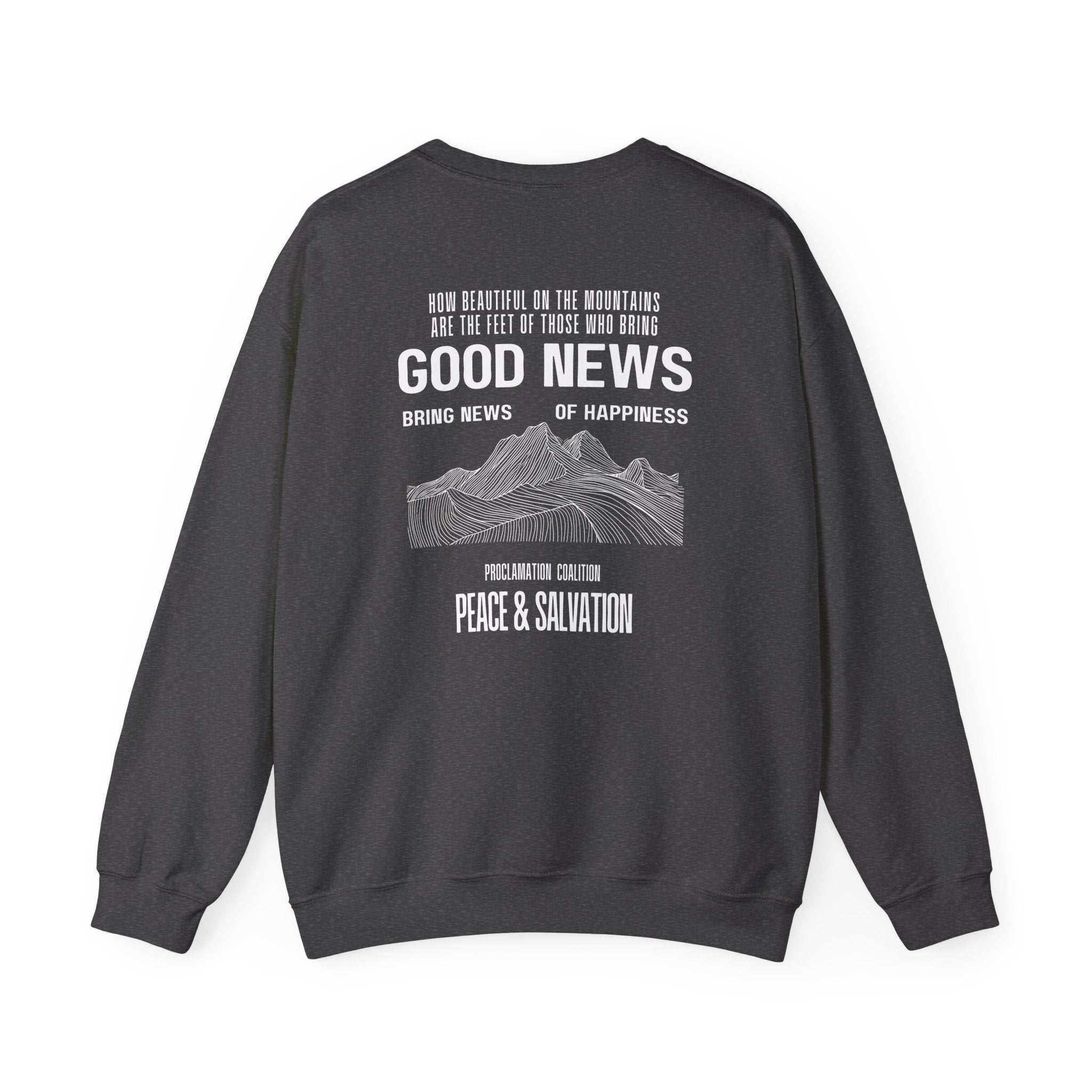 Isaiah 52:7 - Christian Crewneck Sweatshirt