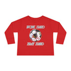 Soccer Work Hard Pray Hard - Toddler Long Sleeve