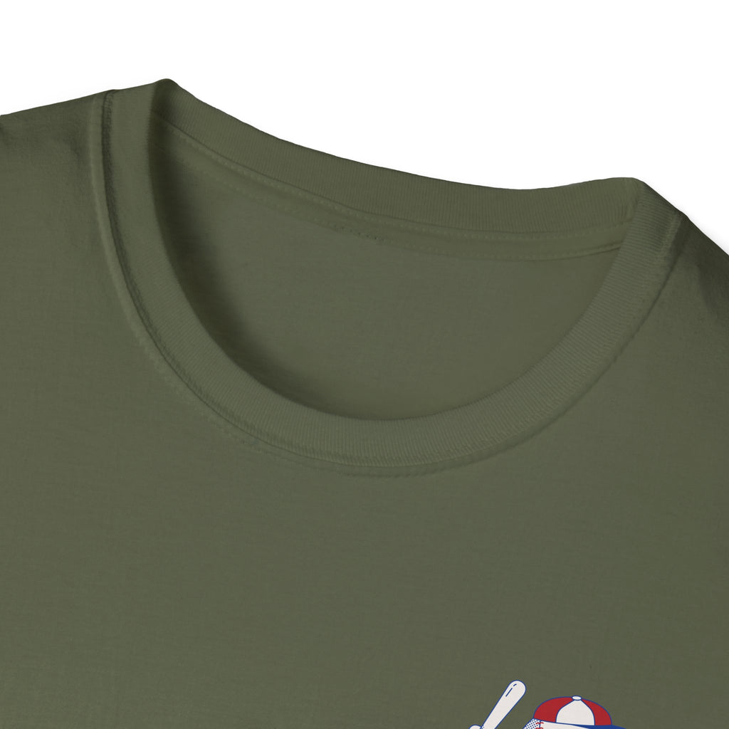 Retro Baseball Boy - Graphic Tee