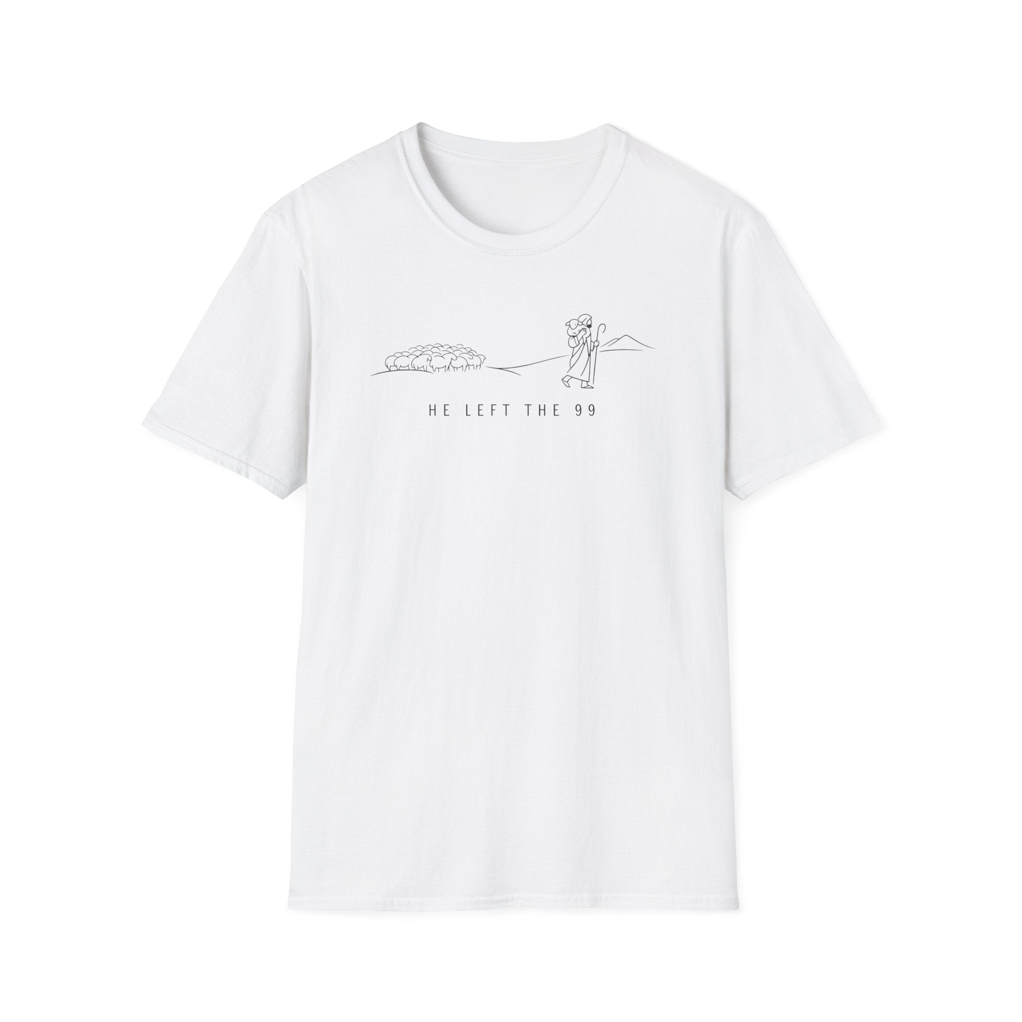 He Left The 99 - Christian Graphic Tee