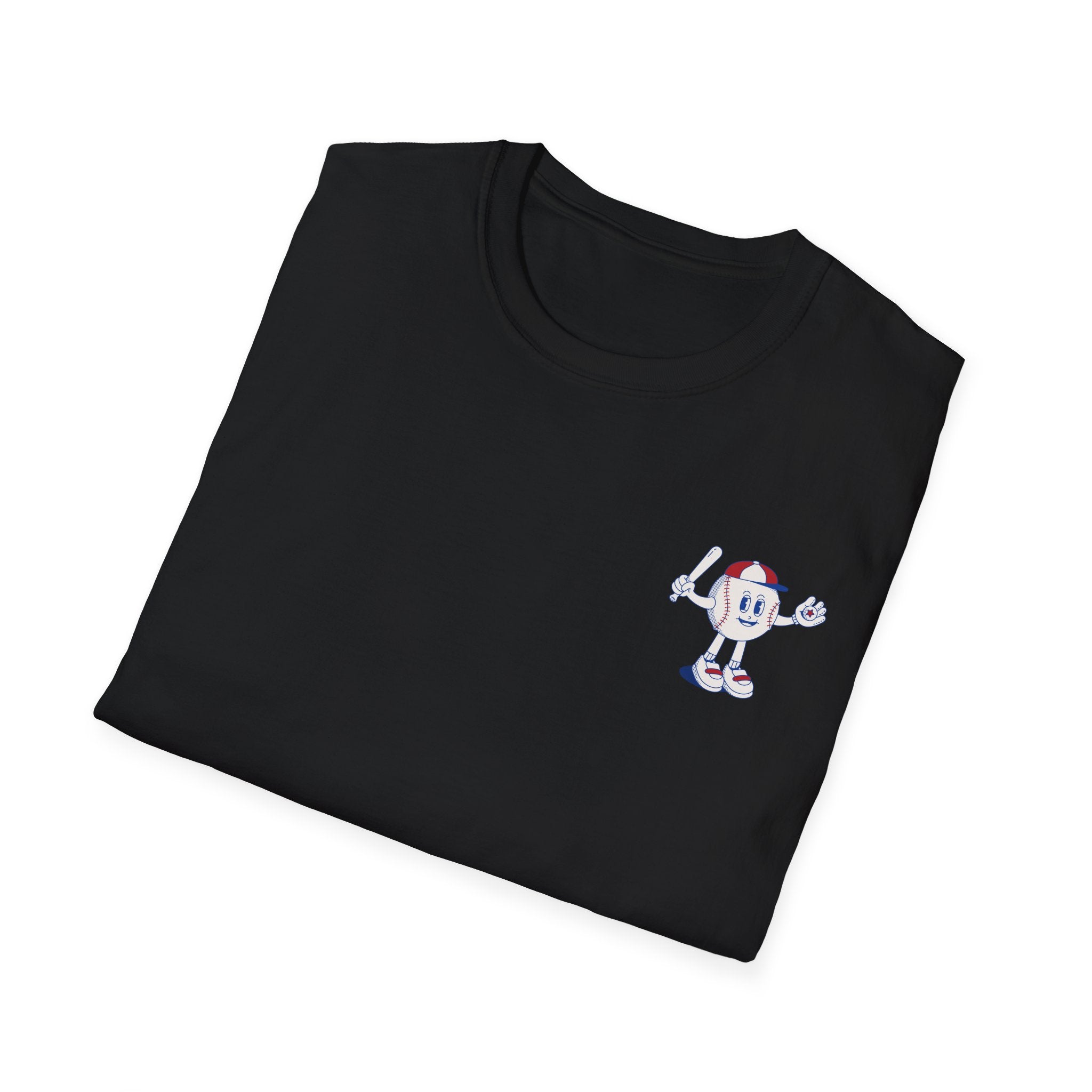 Retro Baseball Boy - Graphic Tee