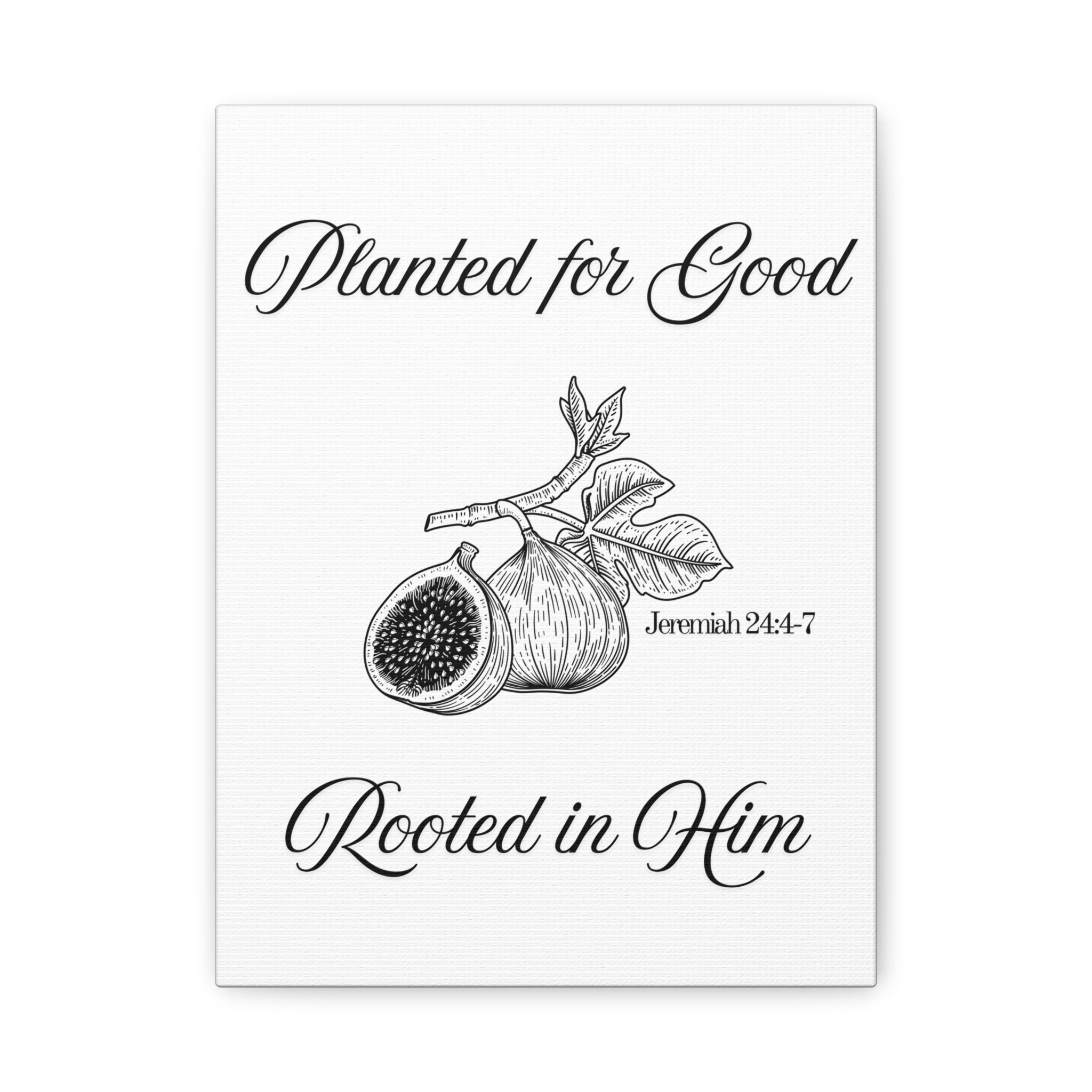 Jeremiah 24:4-7 - Christian Wall Art