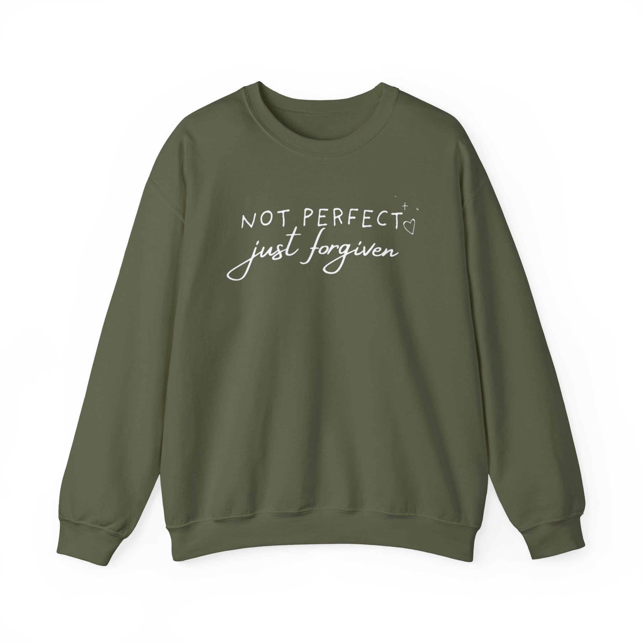 Just Forgiven - Christian Crewneck Sweatshirt