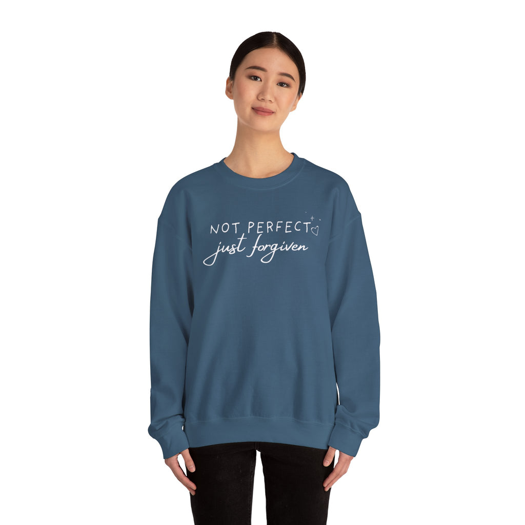 Just Forgiven - Christian Crewneck Sweatshirt