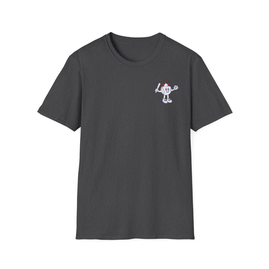 Retro Baseball Boy - Graphic Tee