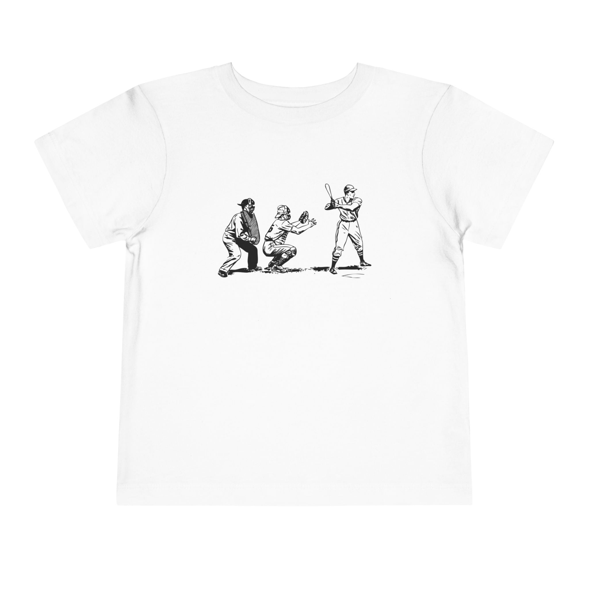 Vintage Baseball Lineup - Toddler Tee