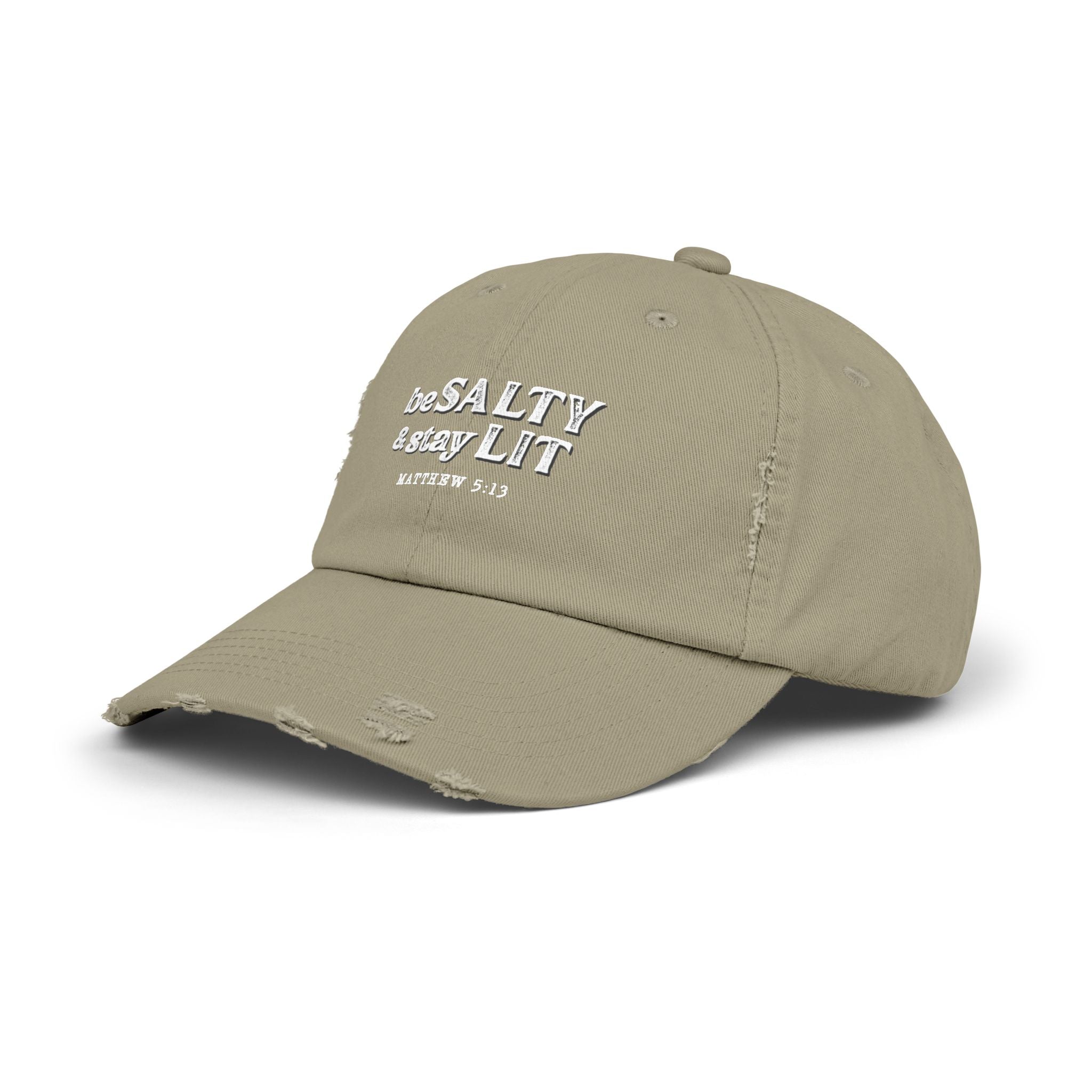 Matthew 5:13 - Christian Distressed Cap