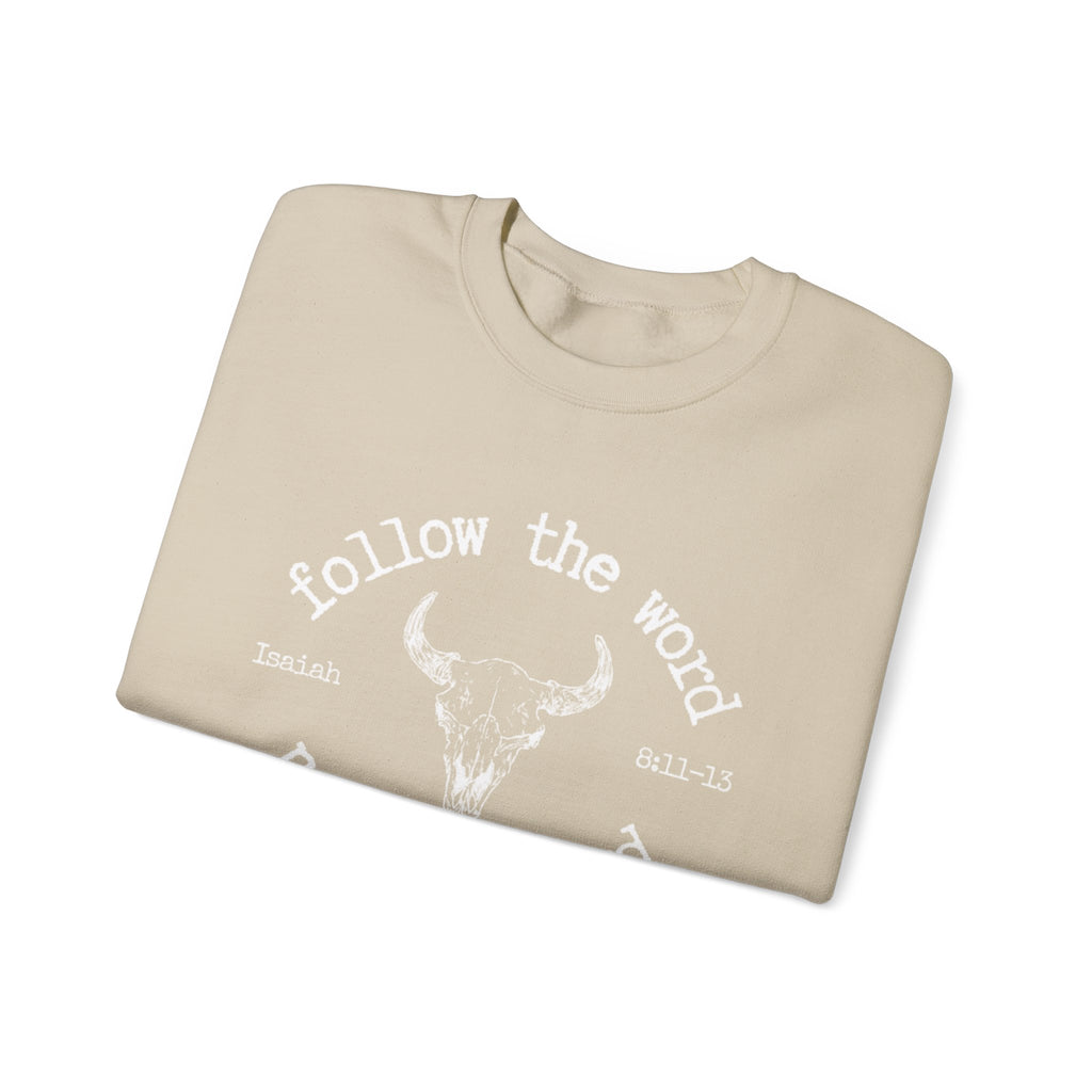 Isaiah 8:11-13 - Christian Crewneck Sweatshirt