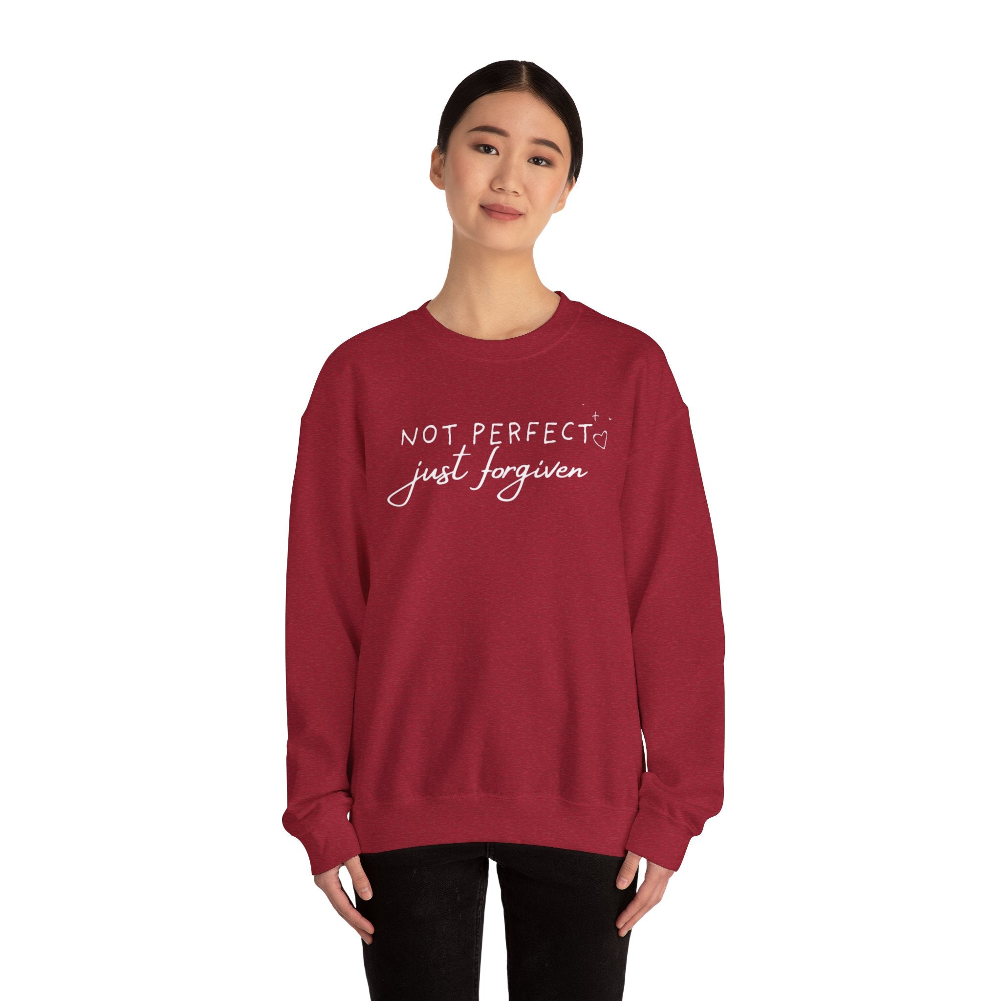 Just Forgiven - Christian Crewneck Sweatshirt