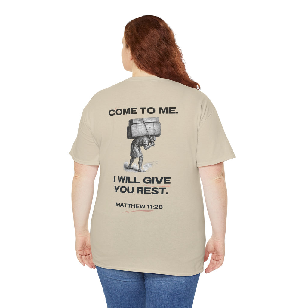 Matthew 11:28 - Christian Tee