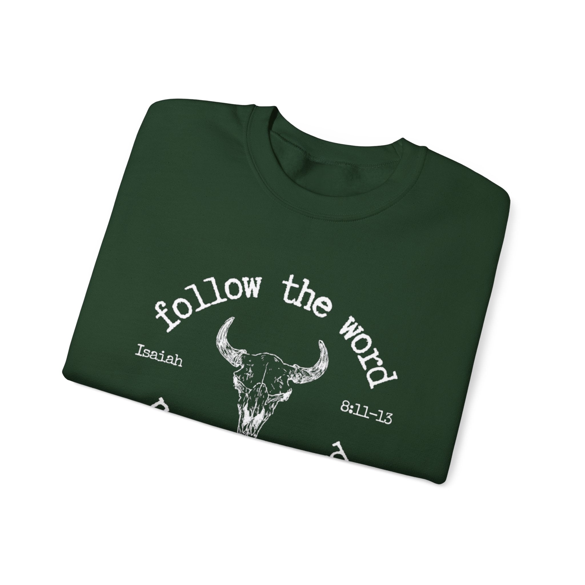Isaiah 8:11-13 - Christian Crewneck Sweatshirt