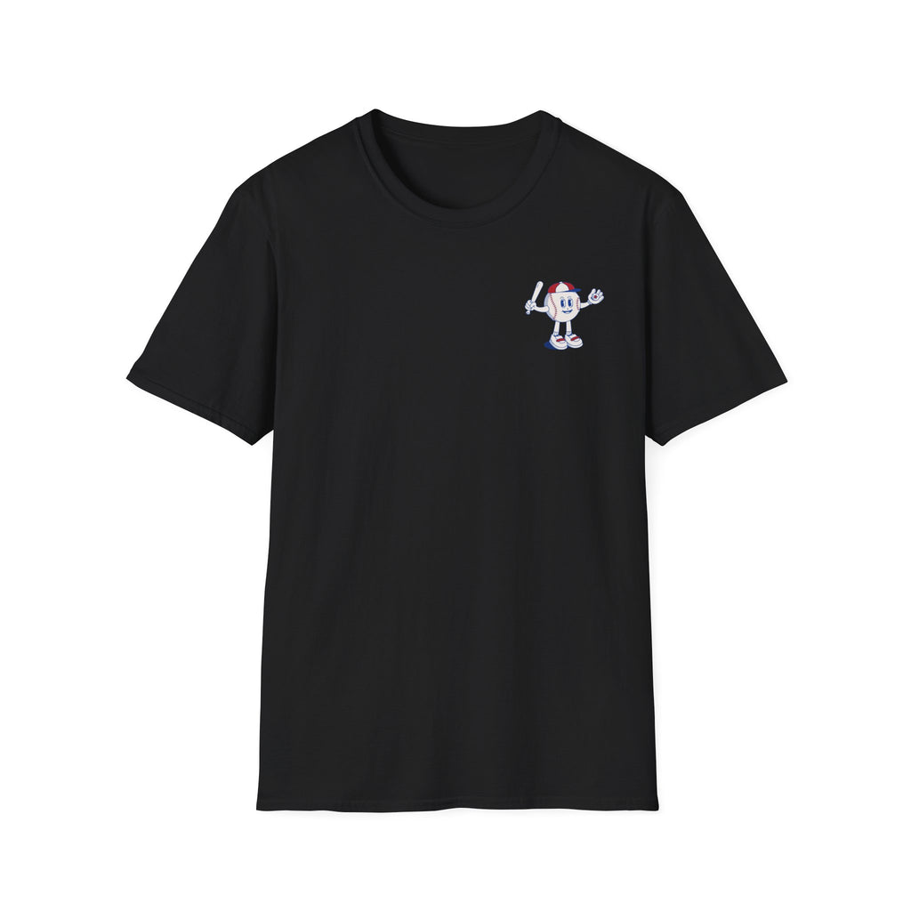 Retro Baseball Boy - Graphic Tee