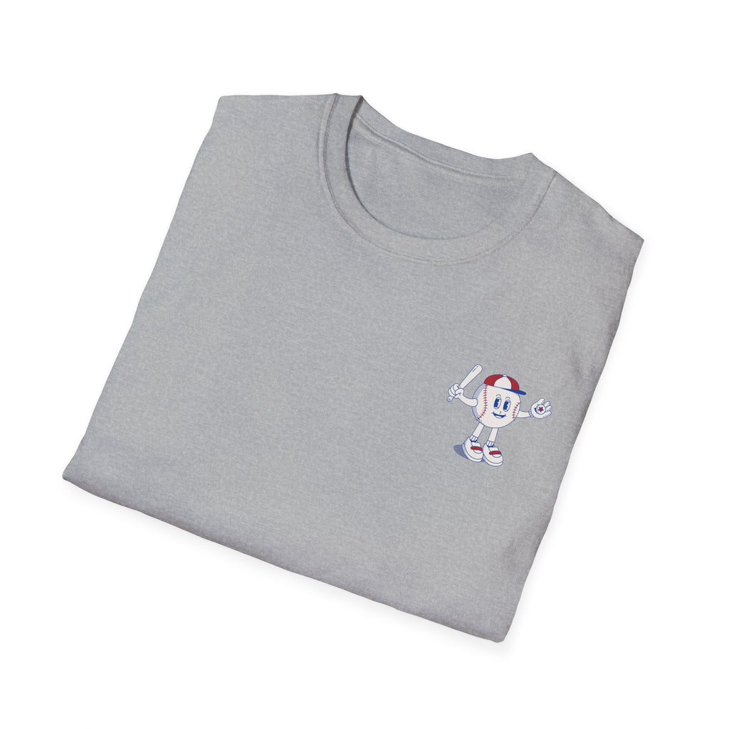 Retro Baseball Boy - Graphic Tee