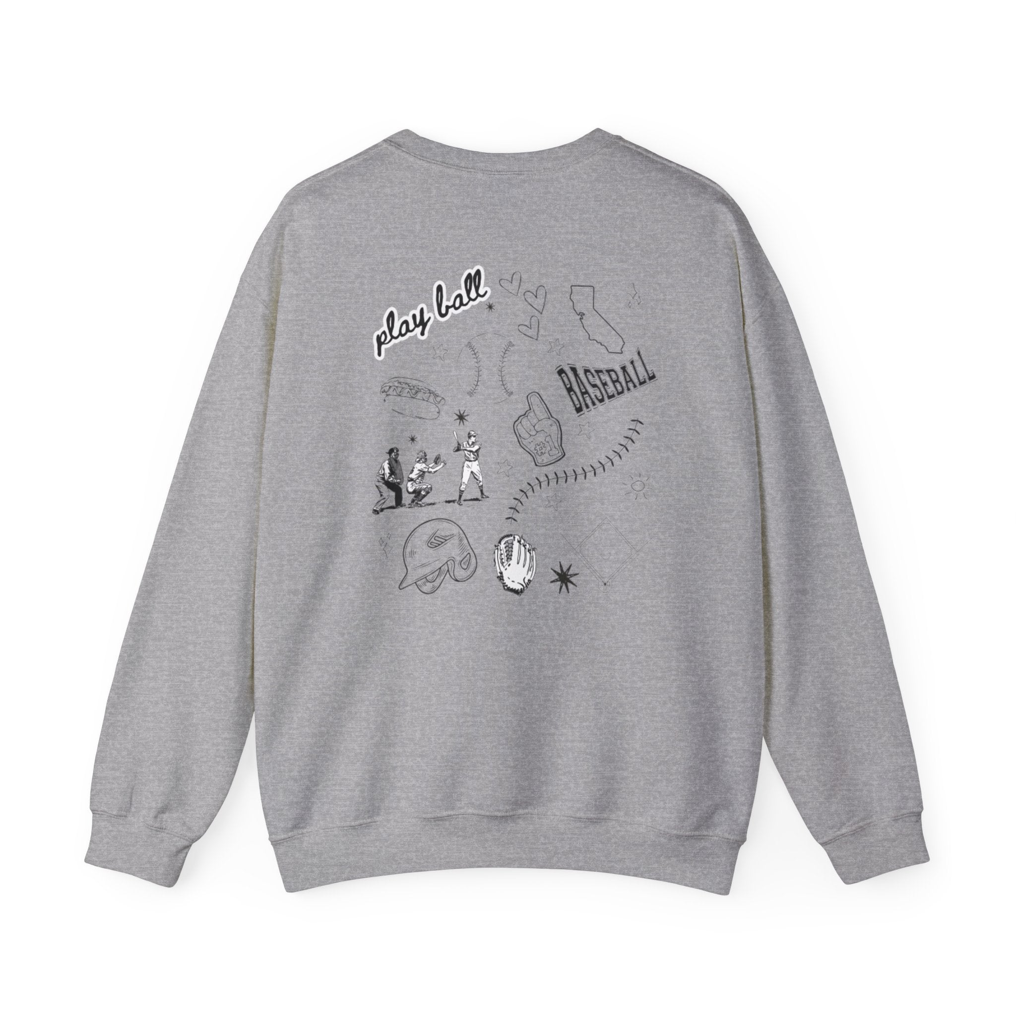 Baseball Mama - Crewneck Sweatshirt