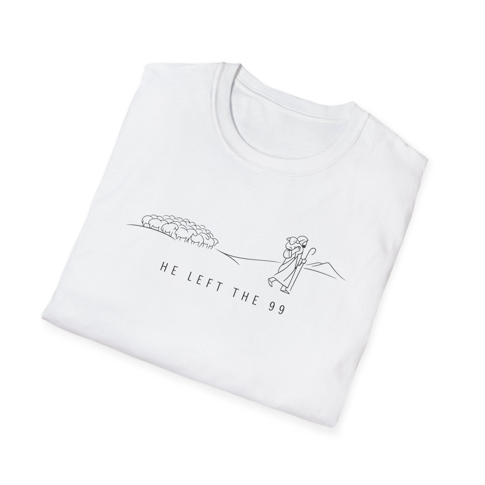 He Left The 99 - Christian Graphic Tee