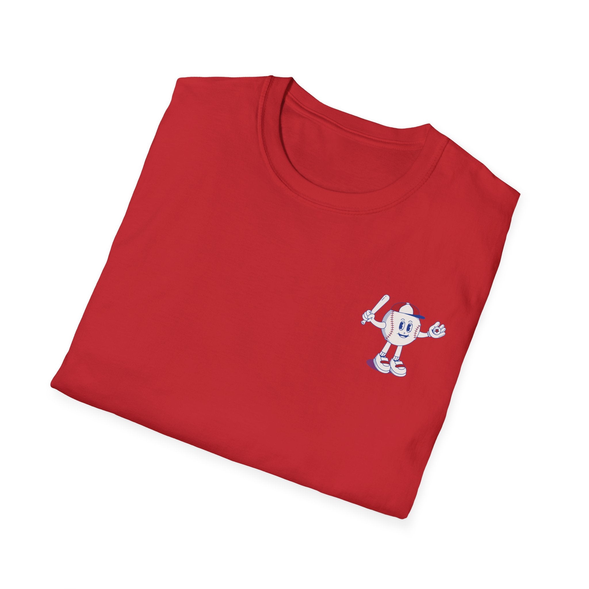 Retro Baseball Boy - Graphic Tee