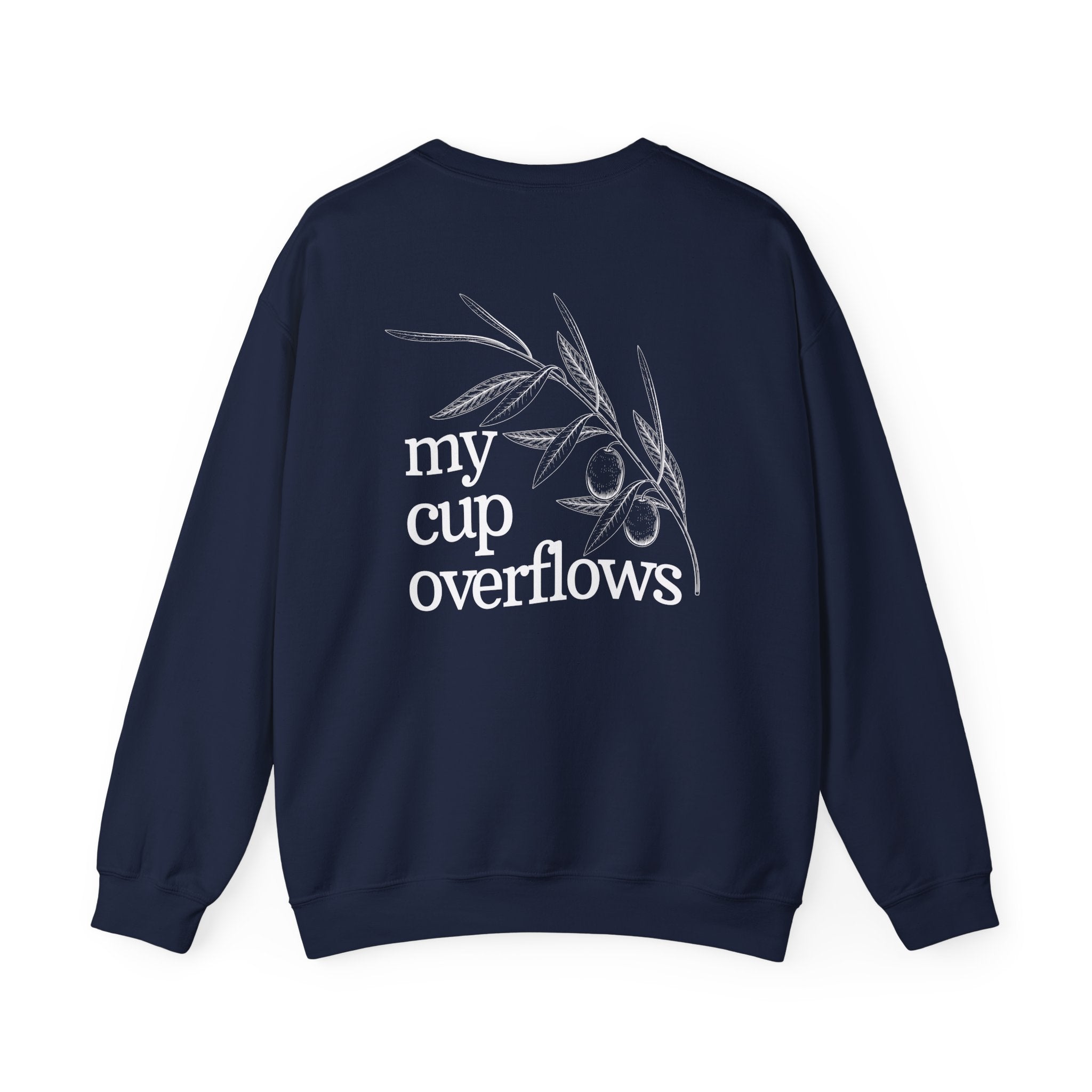 Psalm 23:5 - Christian Crewneck Sweatshirt