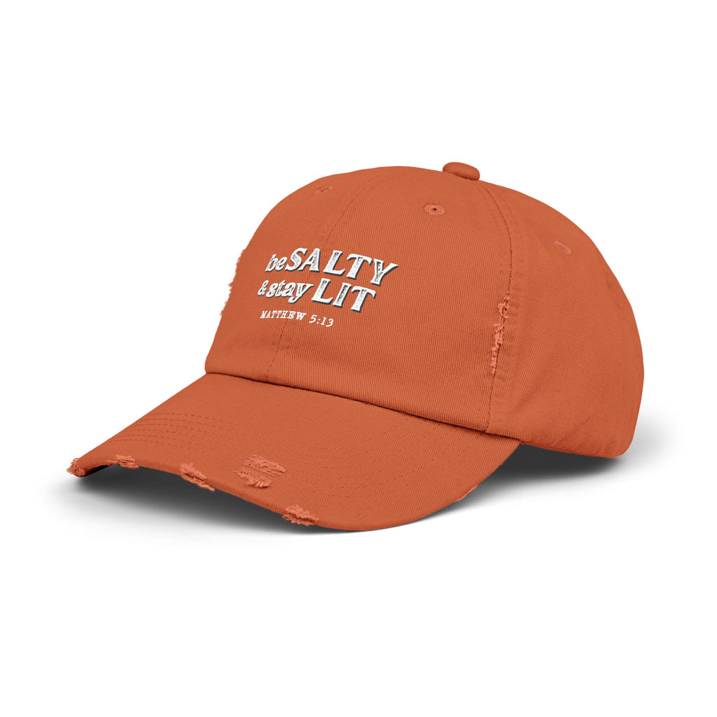 Matthew 5:13 - Christian Distressed Cap