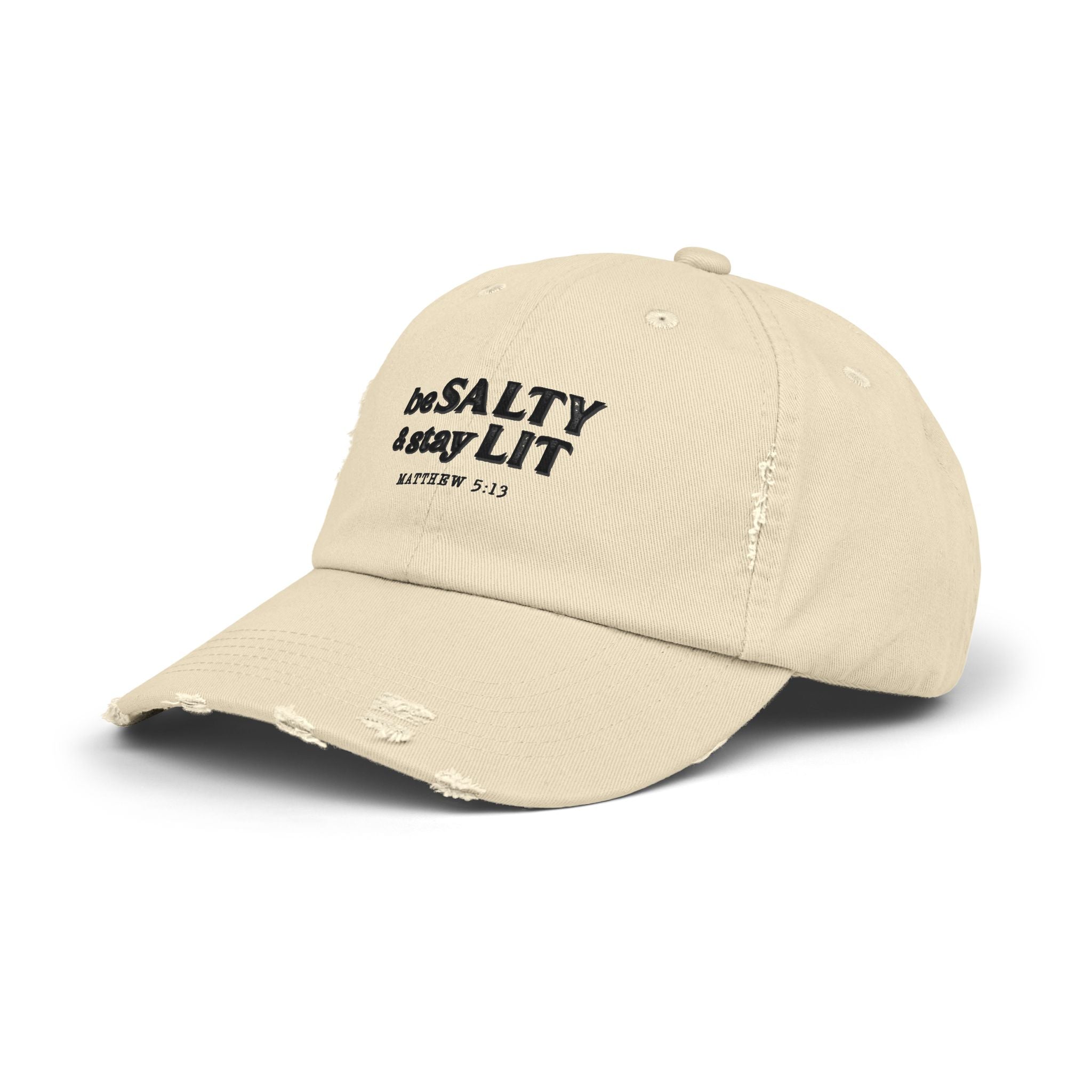 Matthew 5:13 - Christian Distressed Cap