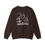 Psalm 23:5 - Christian Crewneck Sweatshirt