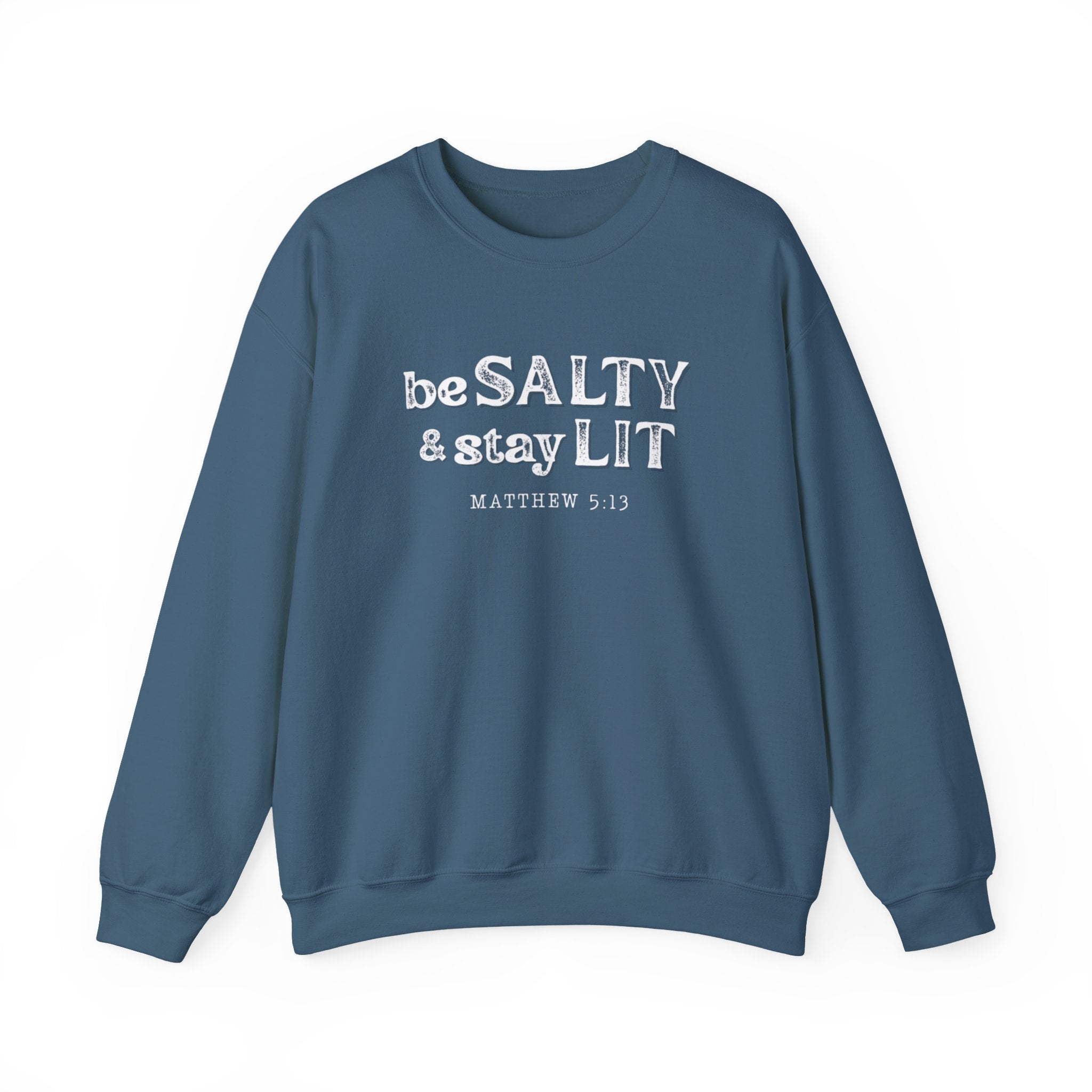 Matthew 5:13 - Christian Crewneck Sweatshirt