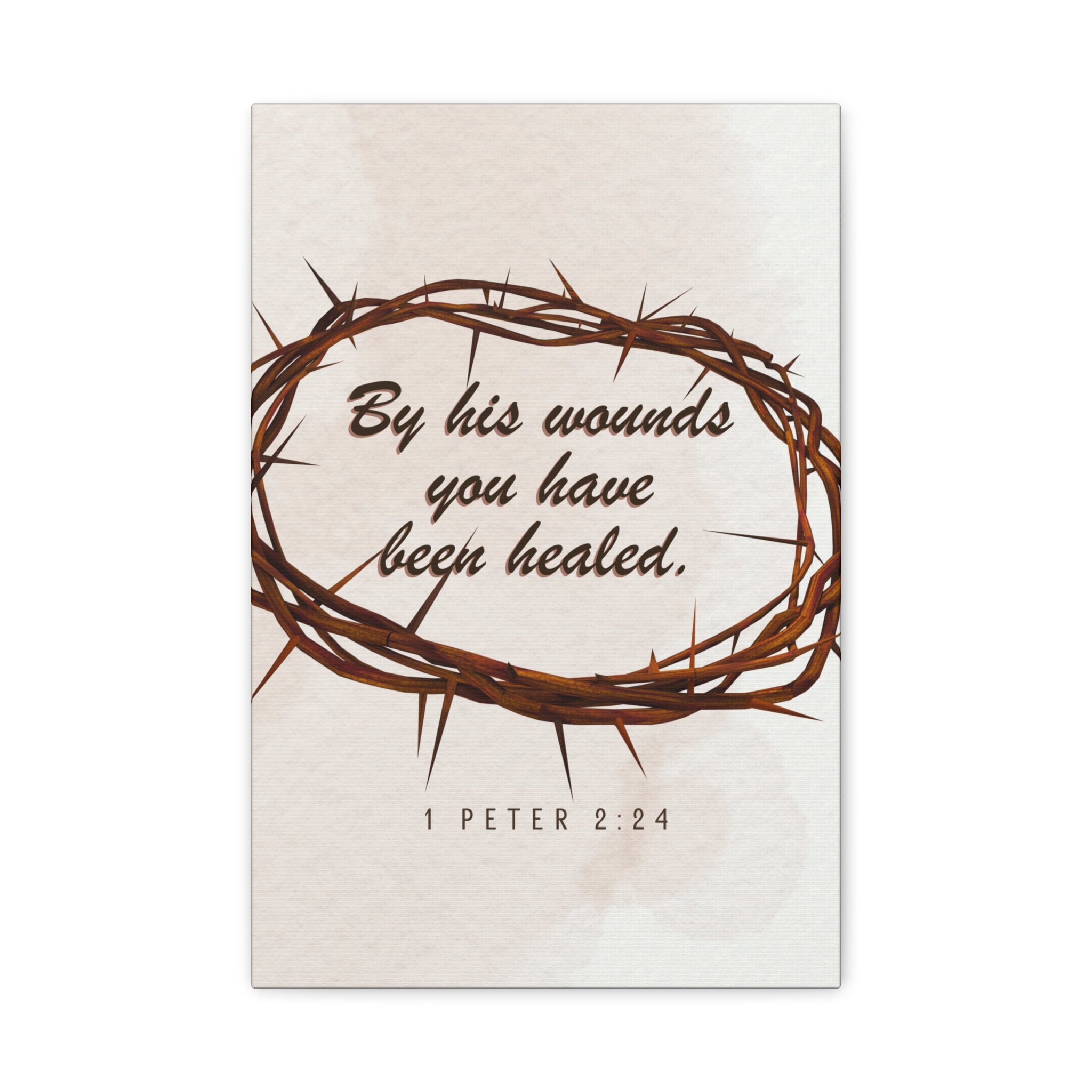 1 Peter 2:24 - Christian Wall Art
