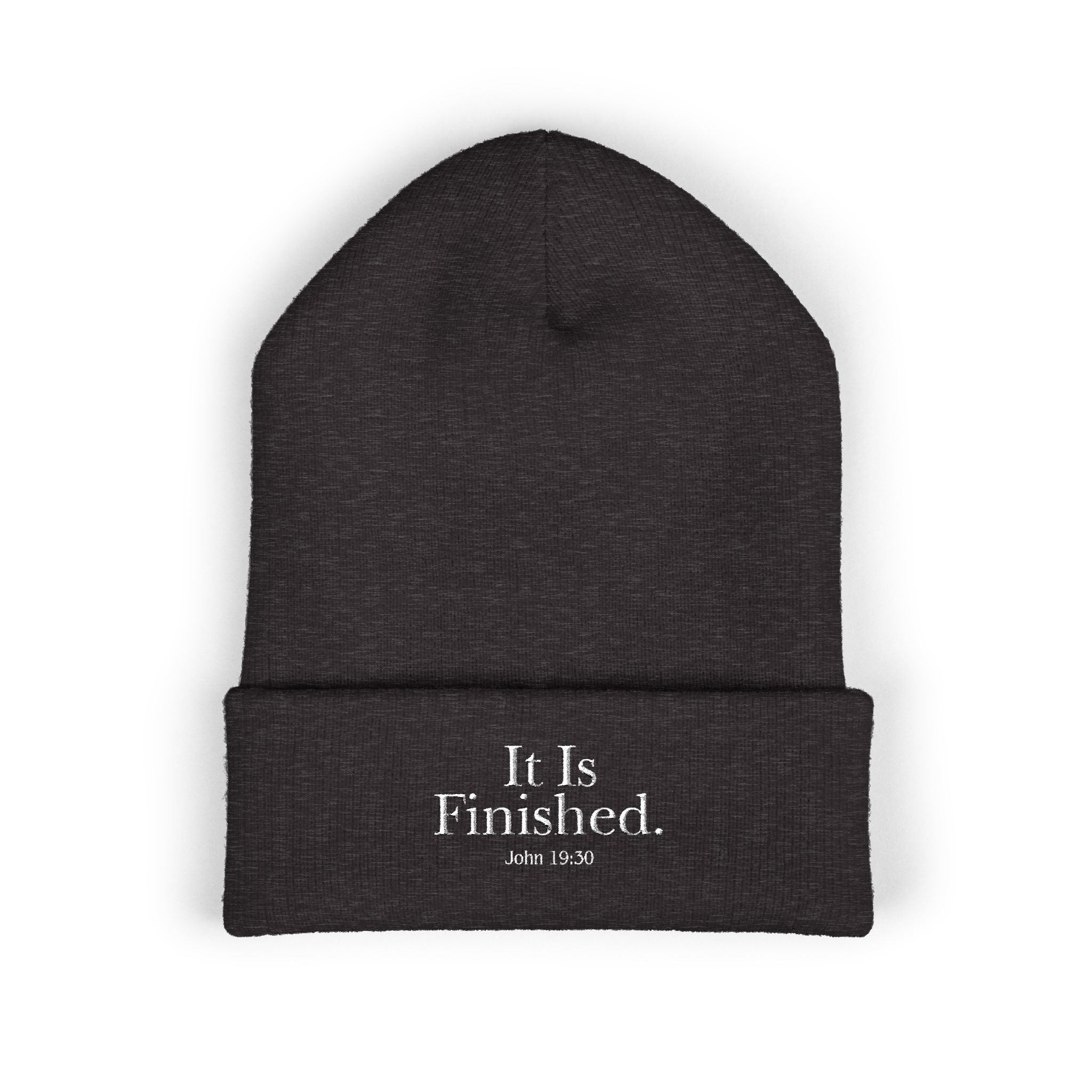 John 19:30 - Christian Beanie (Embroidered)