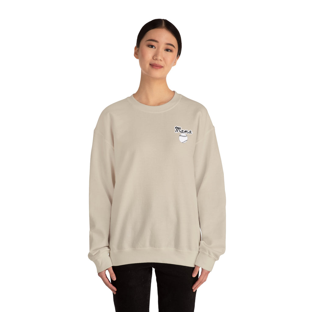 Baseball Mama - Crewneck Sweatshirt