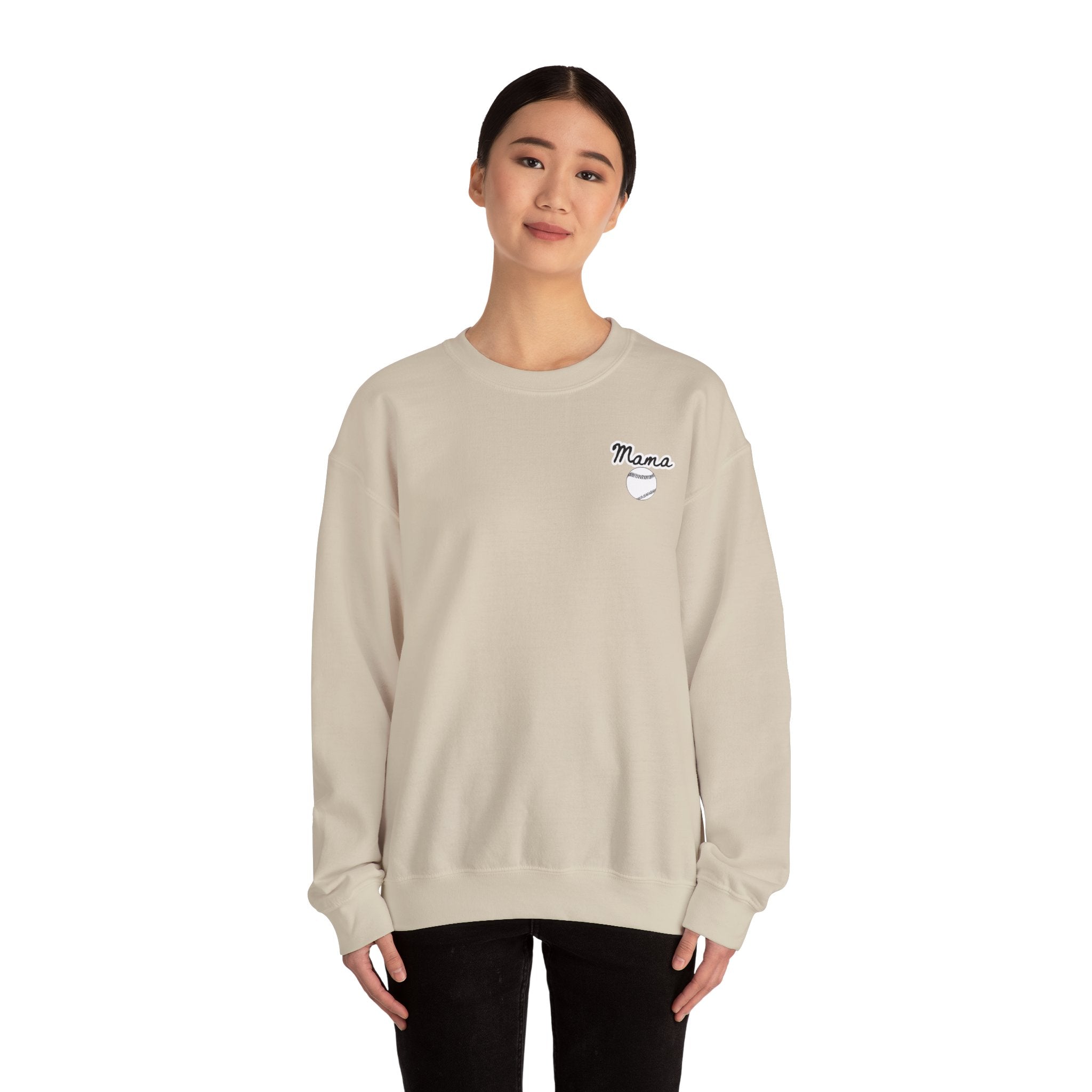 Baseball Mama - Crewneck Sweatshirt