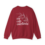 Psalm 23:5 - Christian Crewneck Sweatshirt