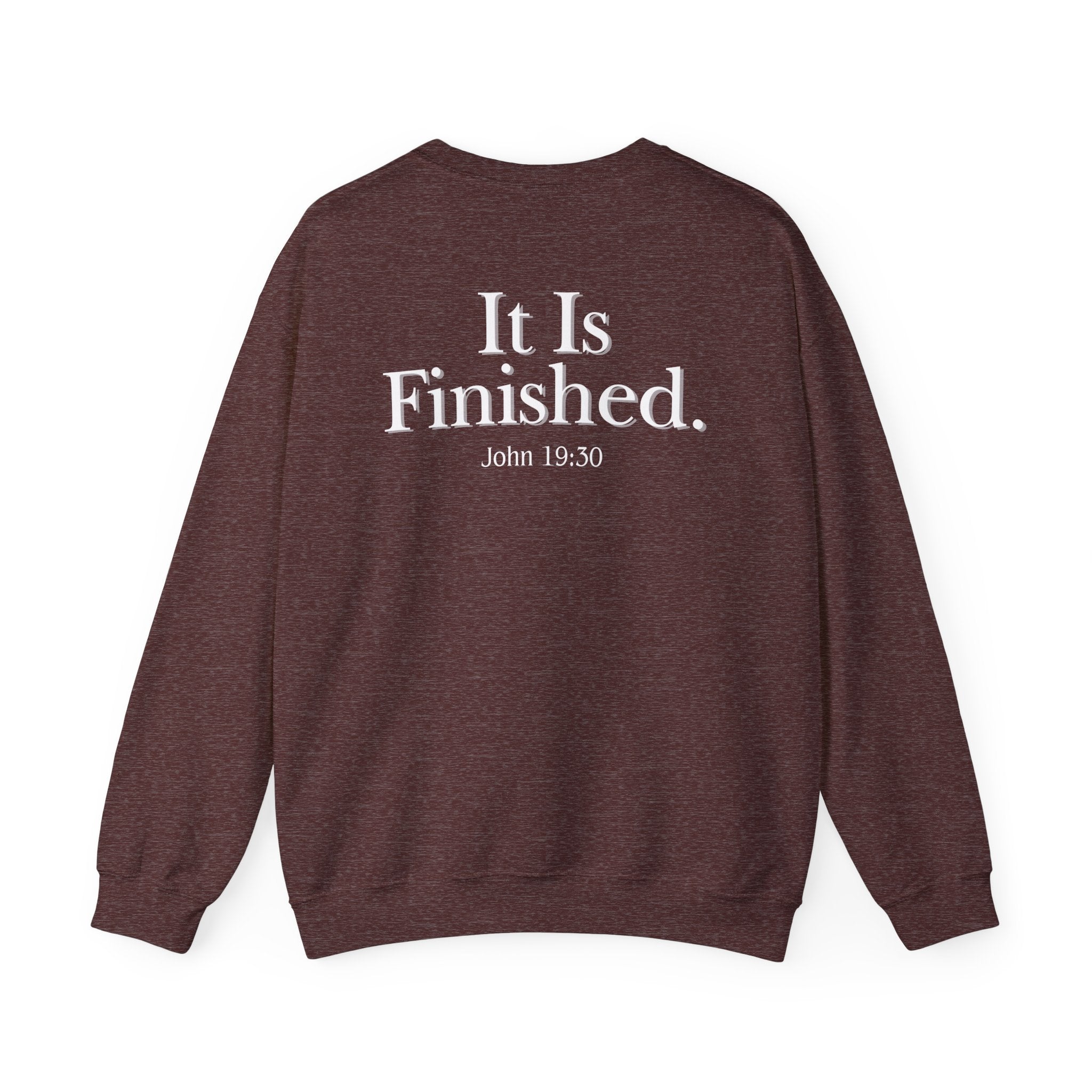 John 19:30 - Christian Crewneck Sweatshirt