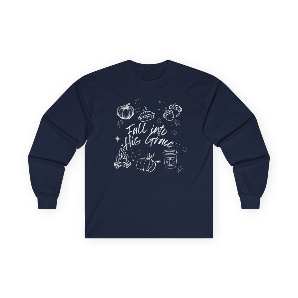 Fall Into His Grace - Christian Long Sleeve