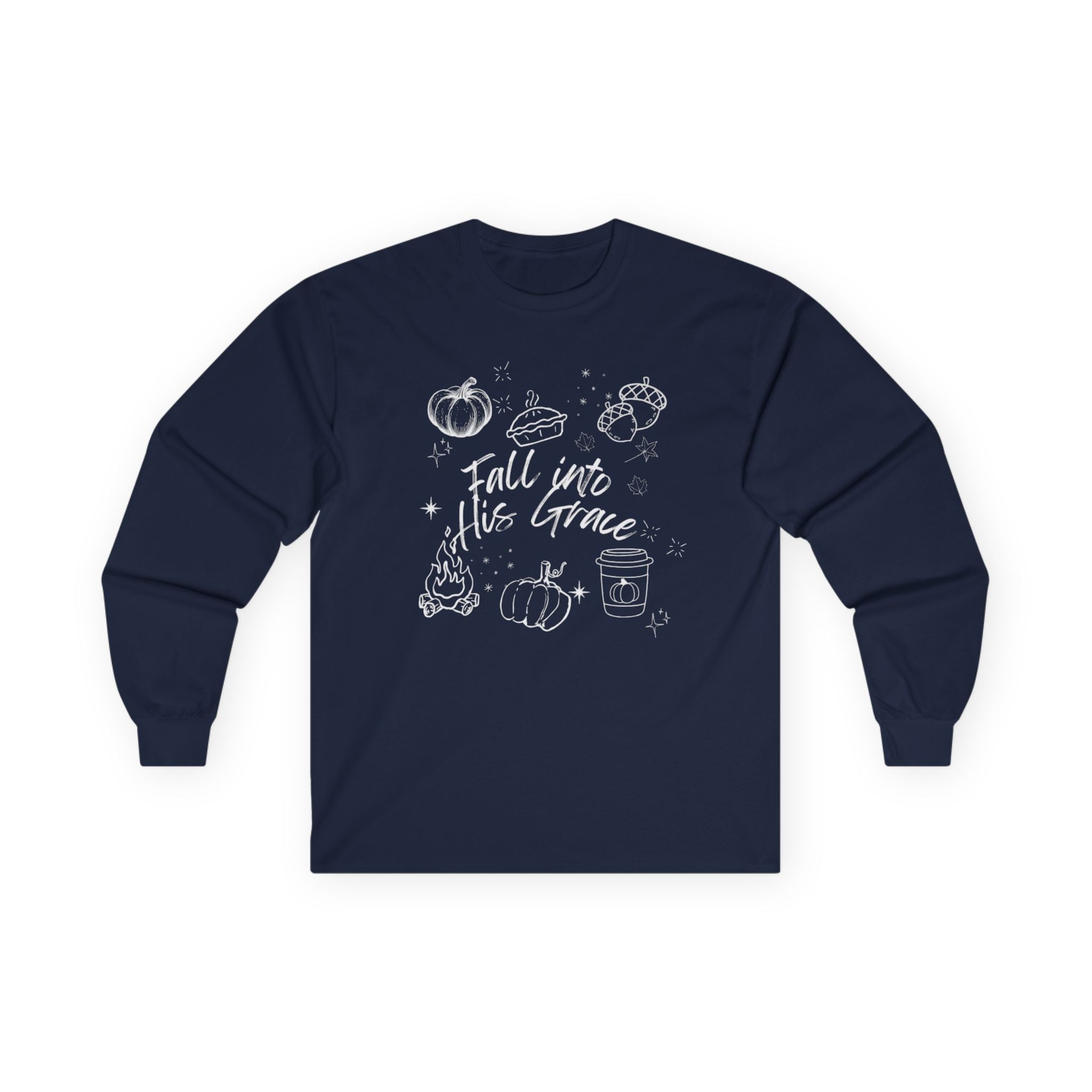 Fall Into His Grace - Christian Long Sleeve