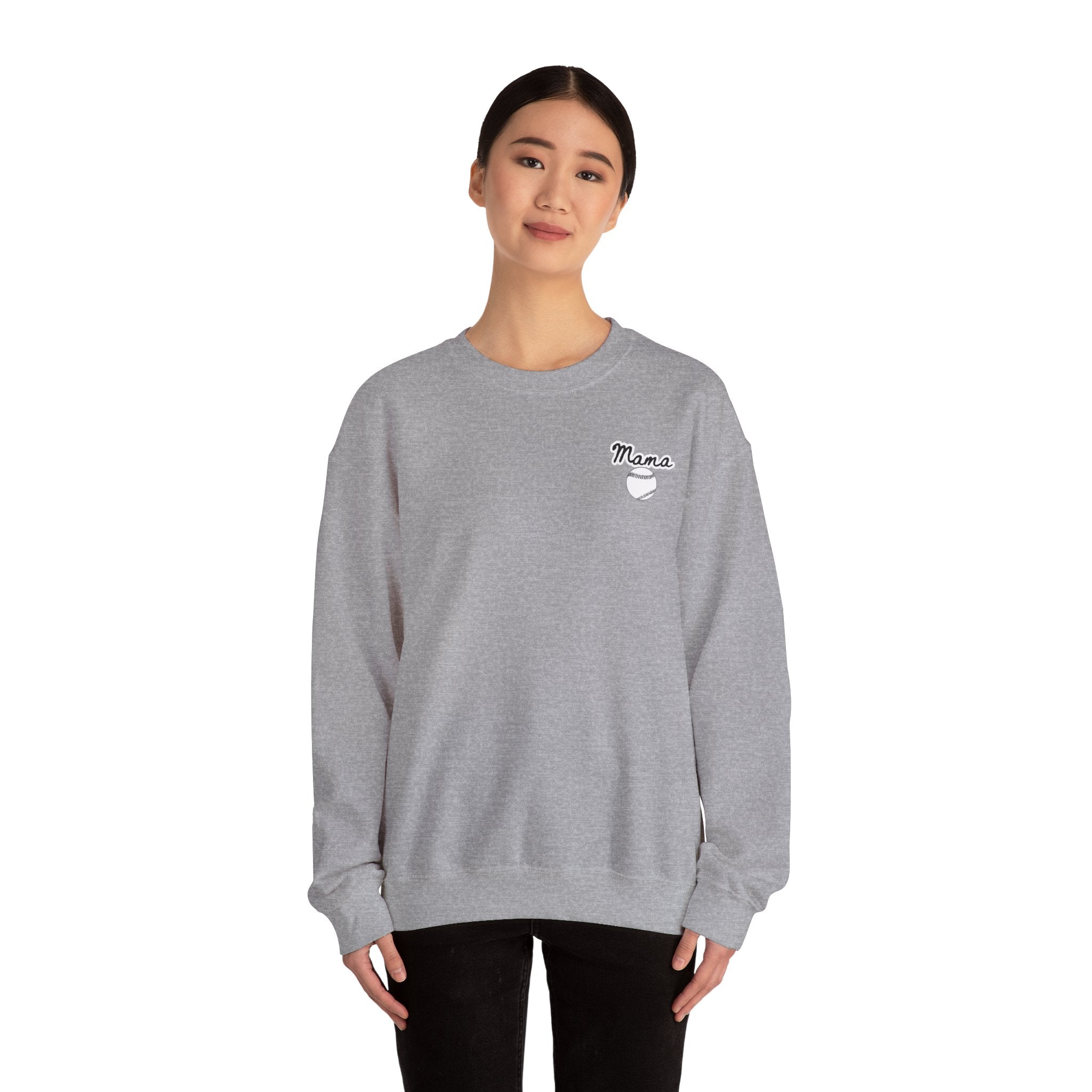 Baseball Mama - Crewneck Sweatshirt